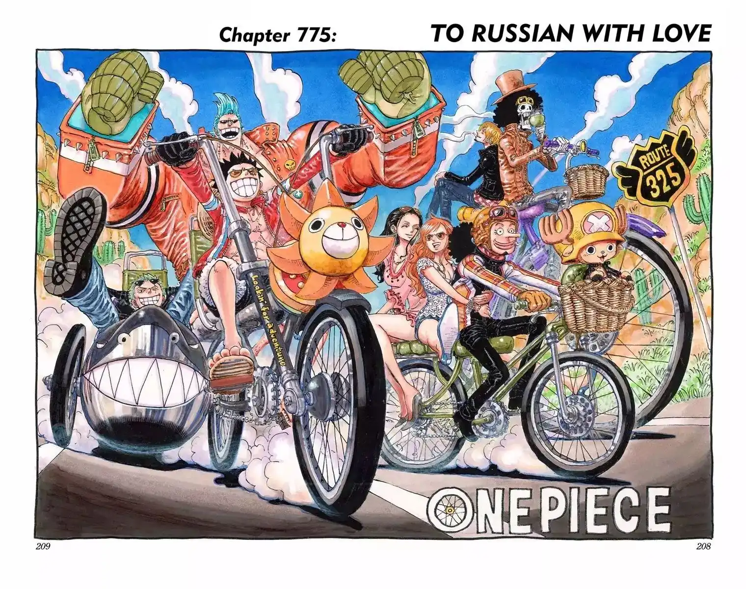 One Piece - Digital Colored Comics Chapter 775 1